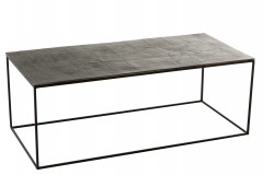 METAL CAFE TABLE OXIDIZE ANTIQUE BLACK 